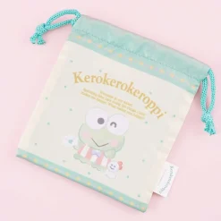 Kero Kero Keroppi Smile Drawstring Pouch