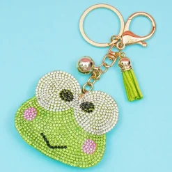 Kero Kero Keroppi Sparkly Key Chain