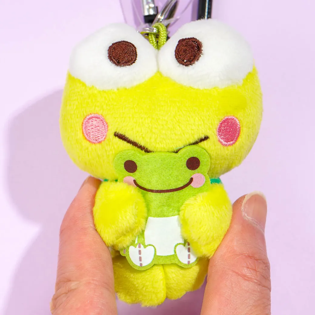 Kero Kero Keroppi x Pickles The Frog Plushie Charm