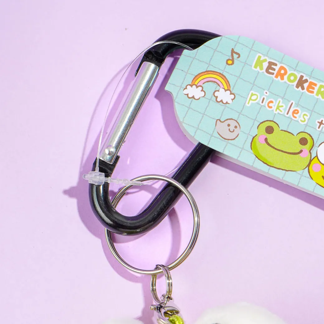 Kero Kero Keroppi x Pickles The Frog Plushie Charm