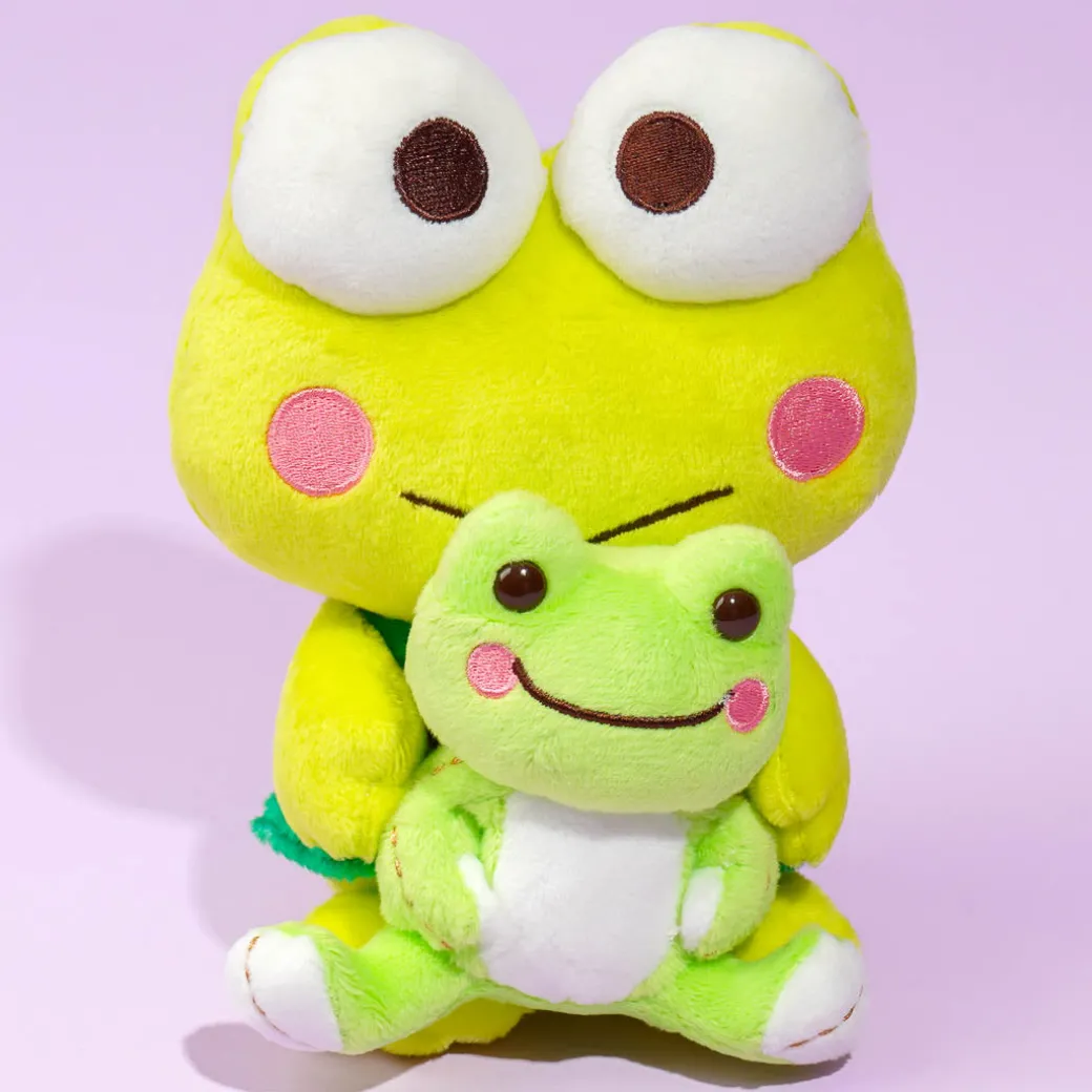 Kero Kero Keroppi x Pickles The Frog Plushie - Medium