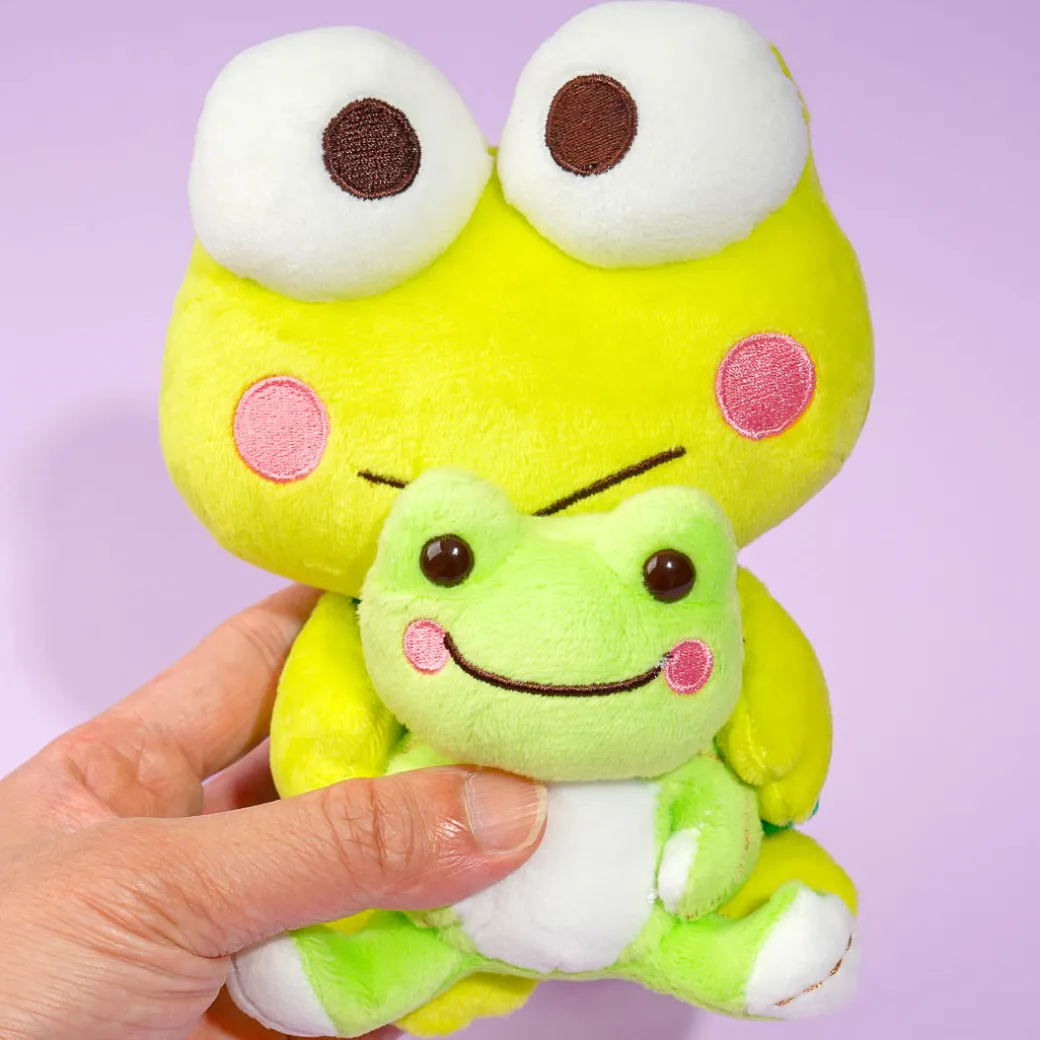 Kero Kero Keroppi x Pickles The Frog Plushie - Medium