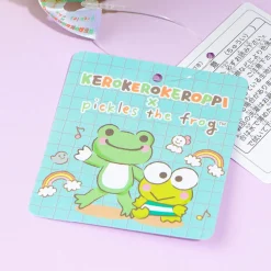 Kero Kero Keroppi x Pickles The Frog Plushie - Medium