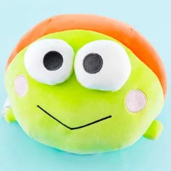 Keroppi Coro Fluffy Nesoberi Cushion Plushie - Medium