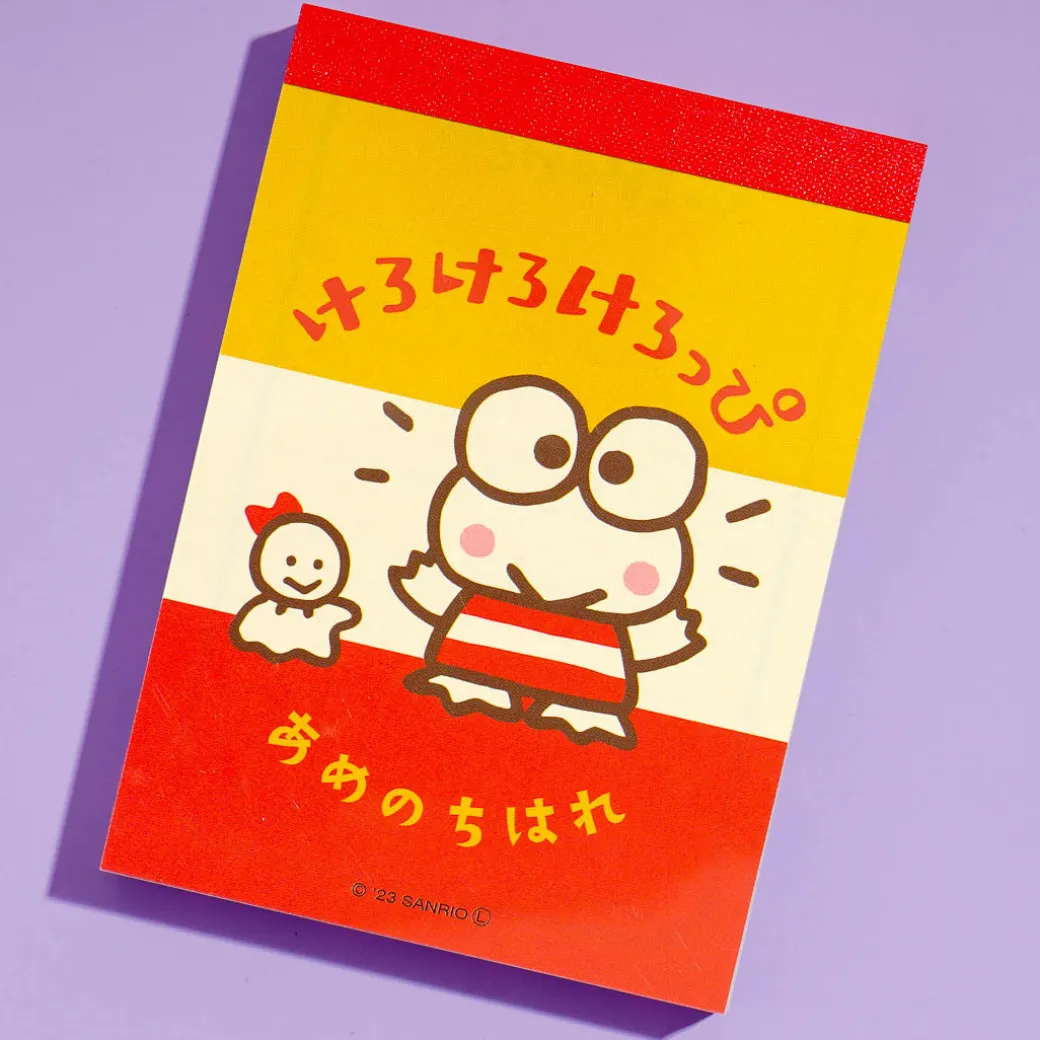Keroppi Fancy Retro Mini Memo Pad