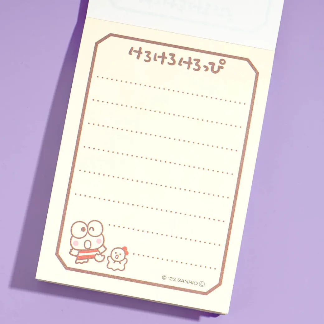 Keroppi Fancy Retro Mini Memo Pad
