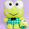 Keroppi Gingham Plushie - Medium