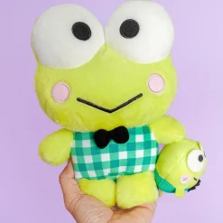 Keroppi Gingham Plushie - Medium