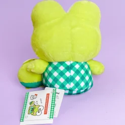 Keroppi Gingham Plushie - Medium