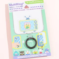 Keroppi Pixel TV Multi-Ring Clasp for Smartphone