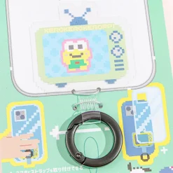 Keroppi Pixel TV Multi-Ring Clasp for Smartphone
