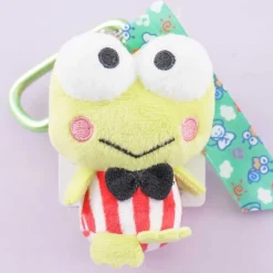 Keroppi Plushie Bag Charm With Wrist Strap - Mini