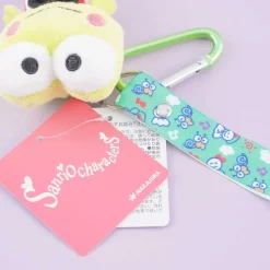 Keroppi Plushie Bag Charm With Wrist Strap - Mini