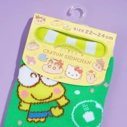 Keroppi x Crayon Shin-Chan Socks
