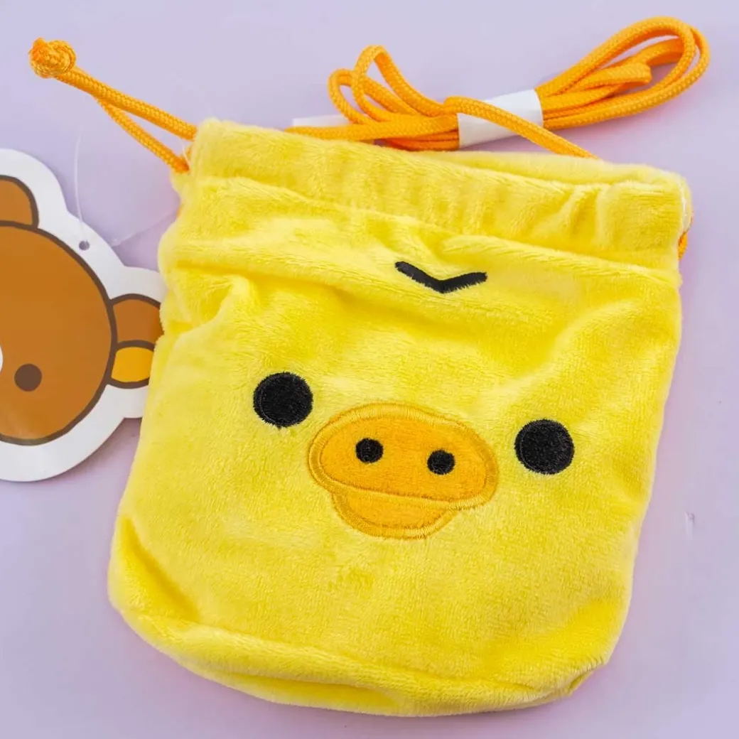 Kiiroitori Drawstring Neck Pouch
