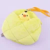 Kiiroitori Melon Bread Plushie Pouch
