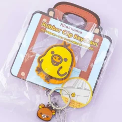 Kiiroitori Rubber Clip Keychain