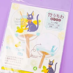 Kiki's Delivery Service Bamboo Fan Greeting Card