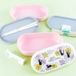 Kiki's Delivery Service Flowery Jiji Bento Box Set