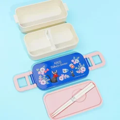 Kiki’s Delivery Service Jiji Spring Blooms Stackable Bento Set
