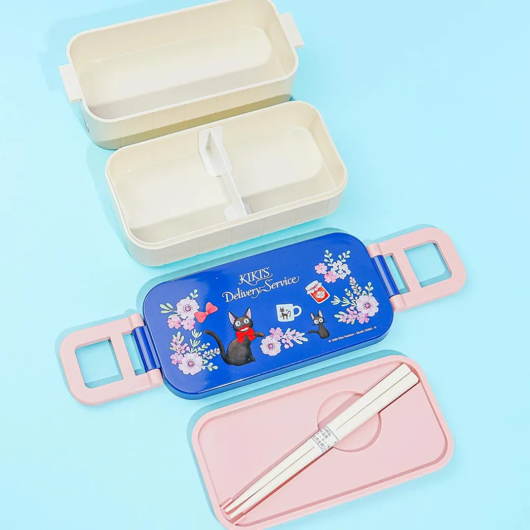 Kiki’s Delivery Service Jiji Spring Blooms Stackable Bento Set
