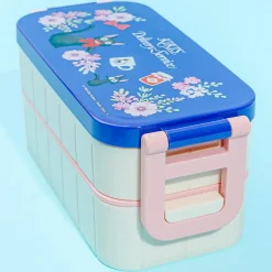 Kiki’s Delivery Service Jiji Spring Blooms Stackable Bento Set