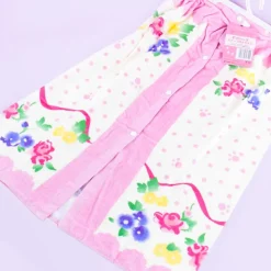 Kiki’s Delivery Service Jiji Floral Wrap Towel With Buttons