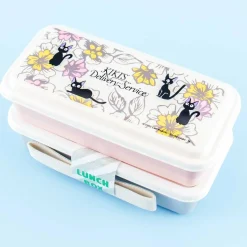 Kiki's Delivery Service Jiji & Flowers Rectangle Bento Set