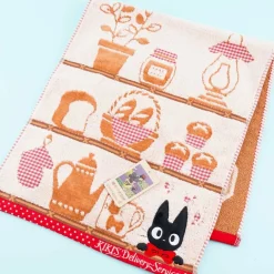 Kiki’s Delivery Service Jiji Bakery Shelf Bath Towel