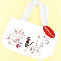 Kiki’s Delivery Service Rose Town Embroidered Tote Bag