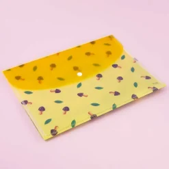 Kinoko no Yama Chocolate Clear Pocket Case File