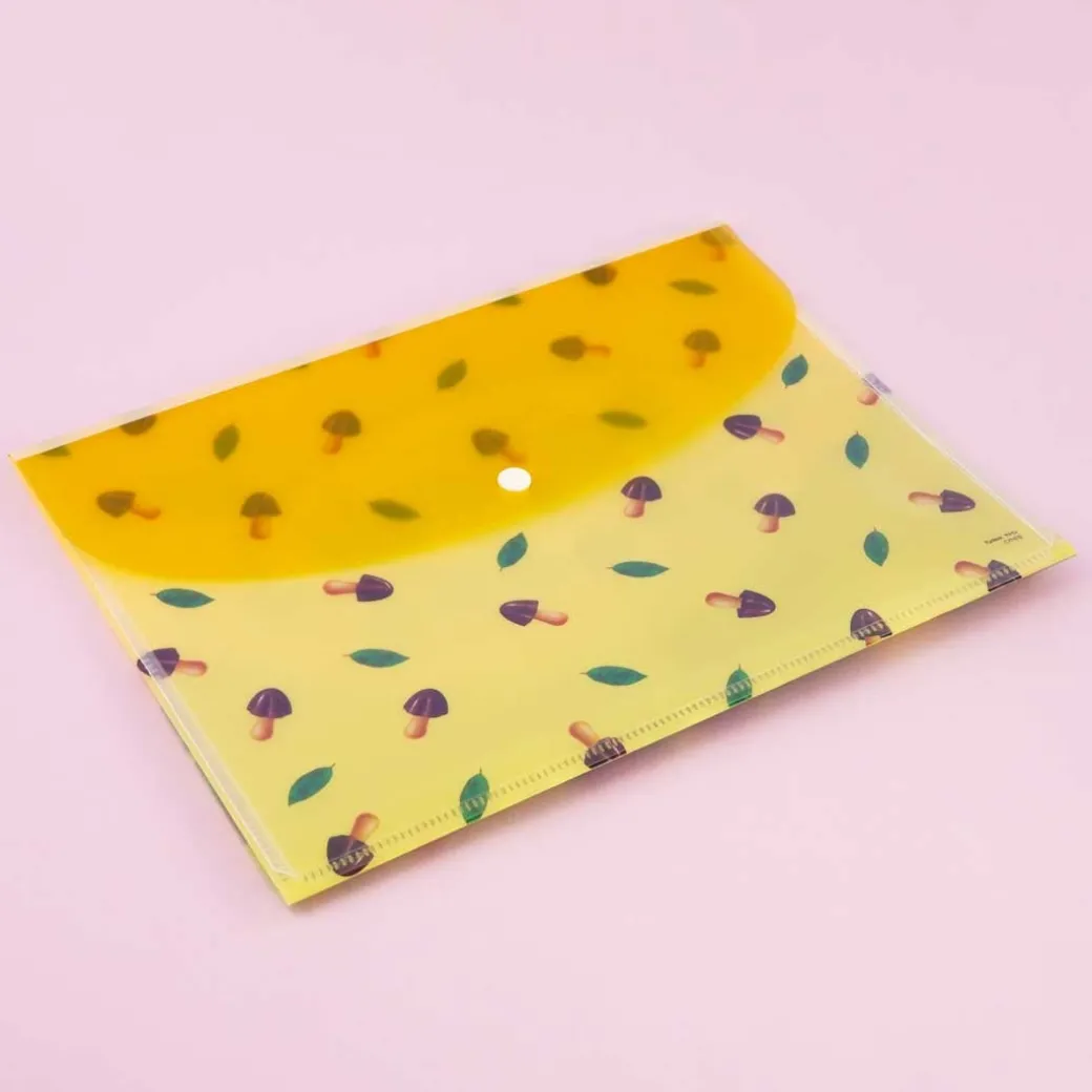 Kinoko no Yama Chocolate Clear Pocket Case File
