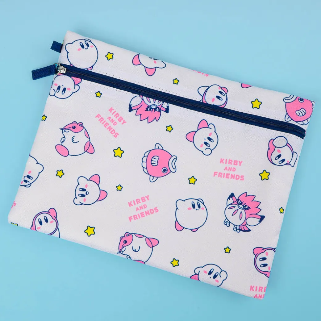 Kirby & Friends Flat Pouch Set - 3 Pcs