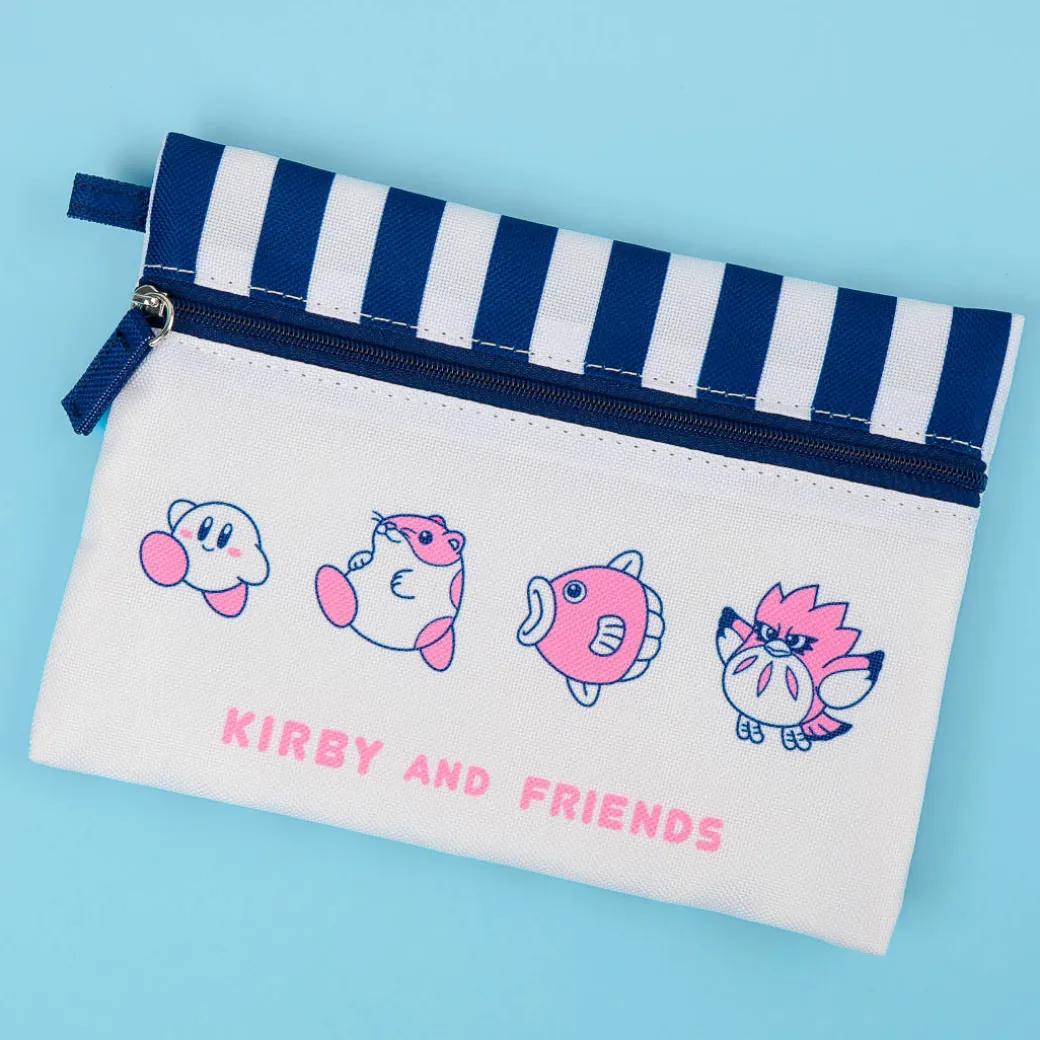 Kirby & Friends Flat Pouch Set - 3 Pcs