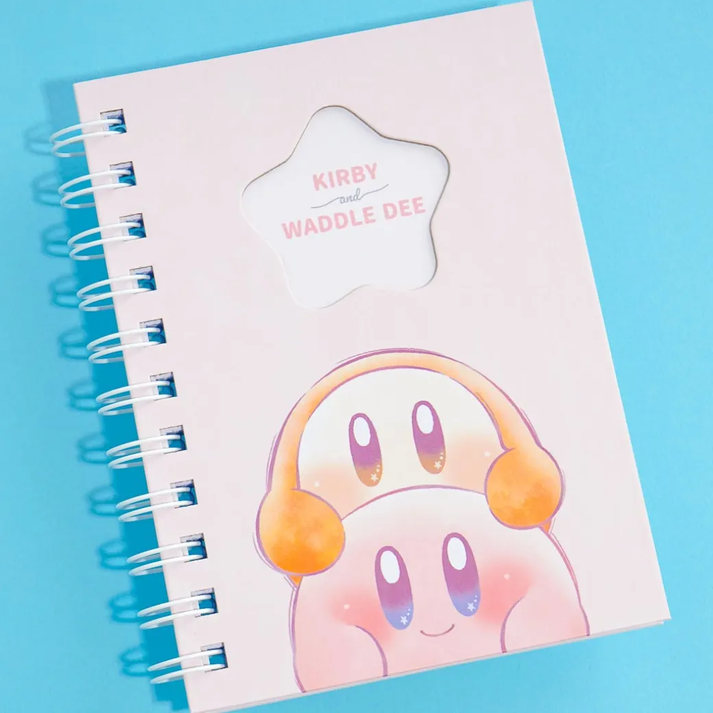 Kirby & Waddle Dee A6 Ring Notebook