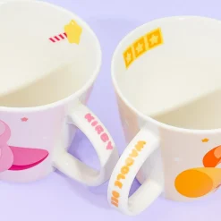 Kirby & Waddle Dee Ceramic Mug Set - 2 pcs
