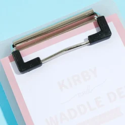 Kirby & Waddle Dee Clipboard Memo Pad