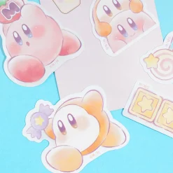 Kirby & Waddle Dee Die-Cut Deco Stickers