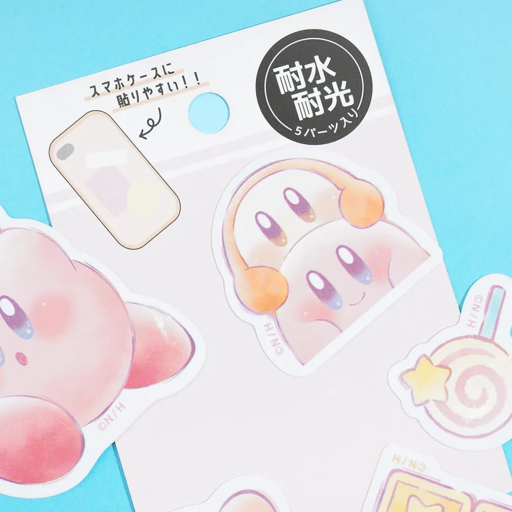 Kirby & Waddle Dee Die-Cut Deco Stickers