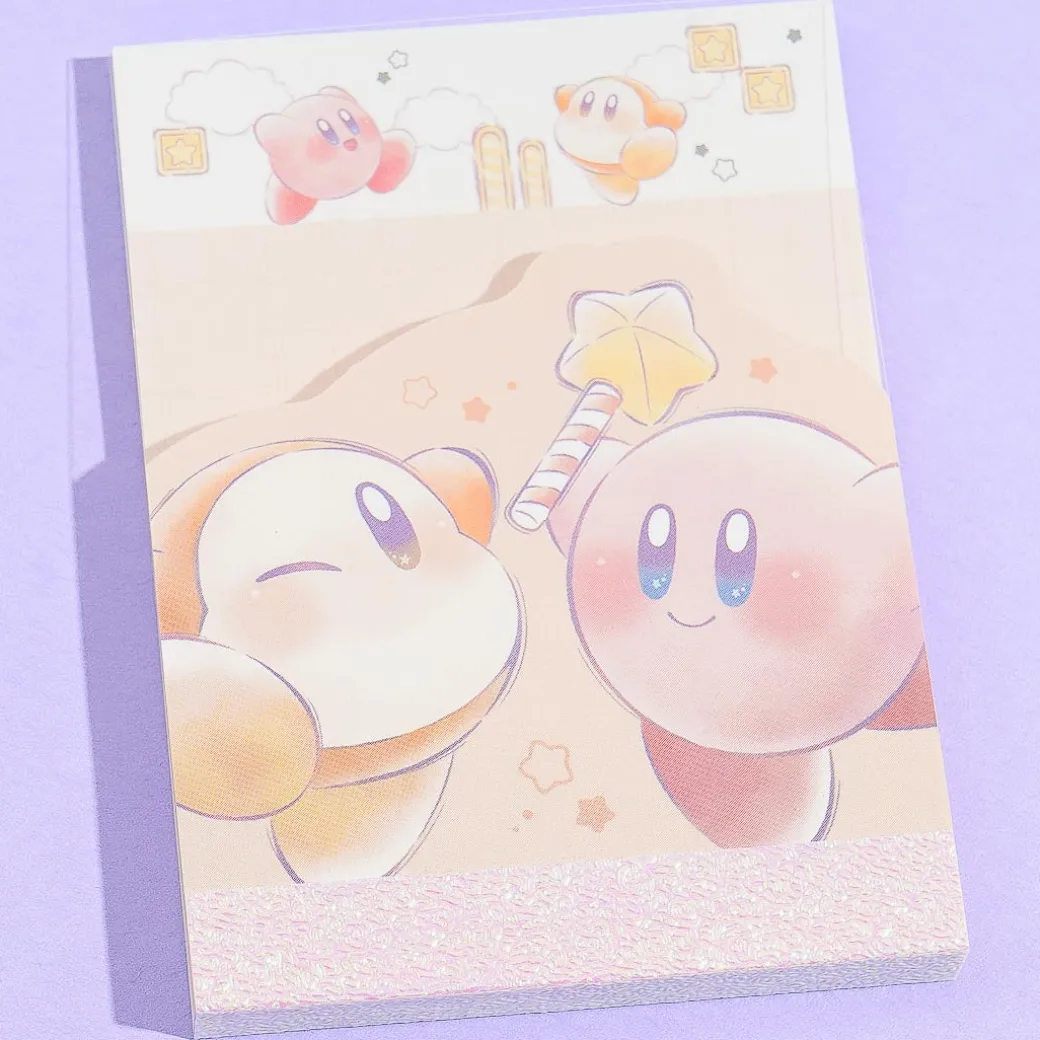 Kirby & Waddle Dee Die-Cut Mini Memo Pad