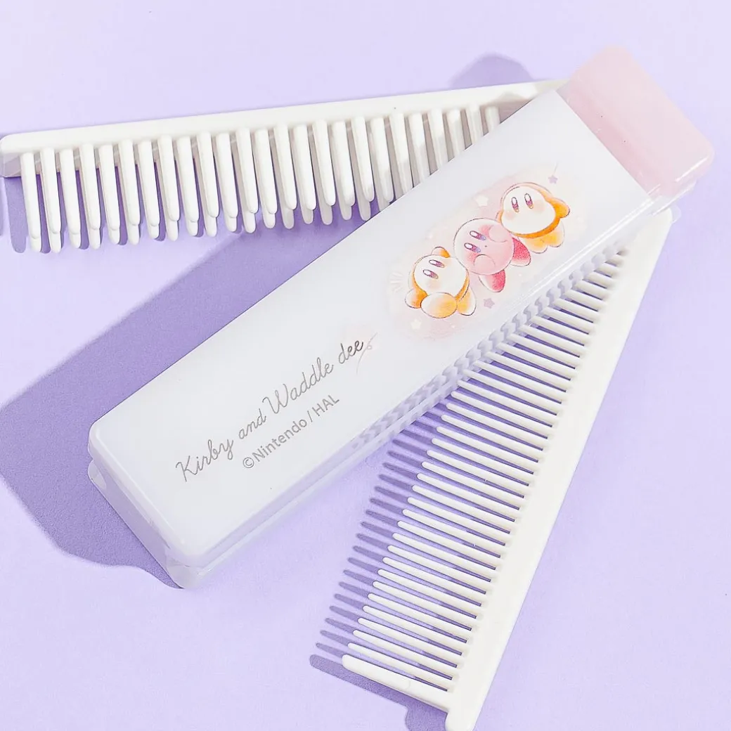 Kirby & Waddle Dee Double Comb and Mirror