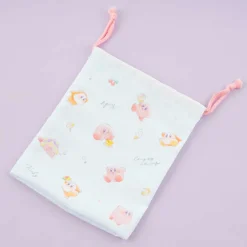 Kirby & Waddle Dee Drawstring Pouch