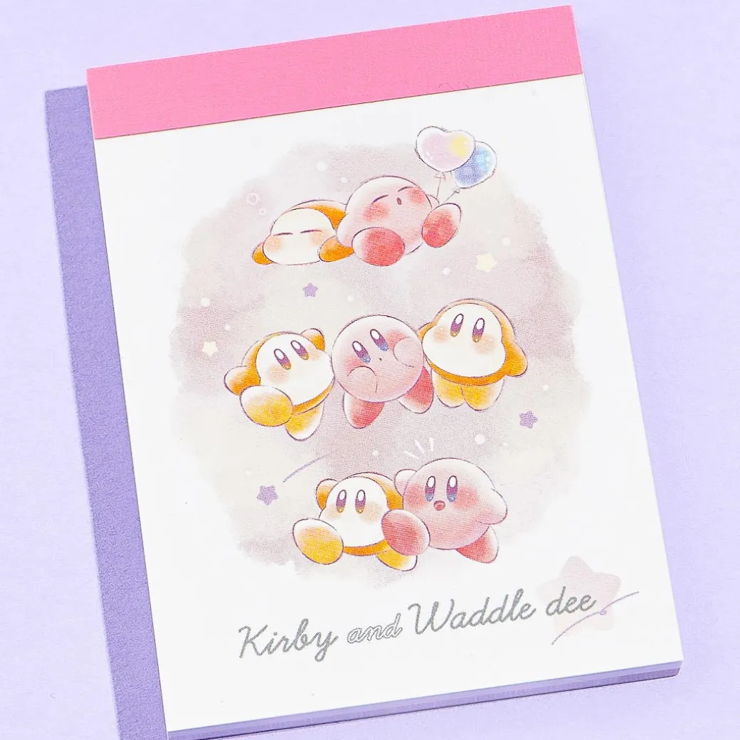 Kirby & Waddle Dee Playtime Mini Memo Pad