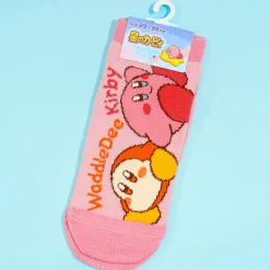 Kirby & Waddle Dee Sneaker Socks