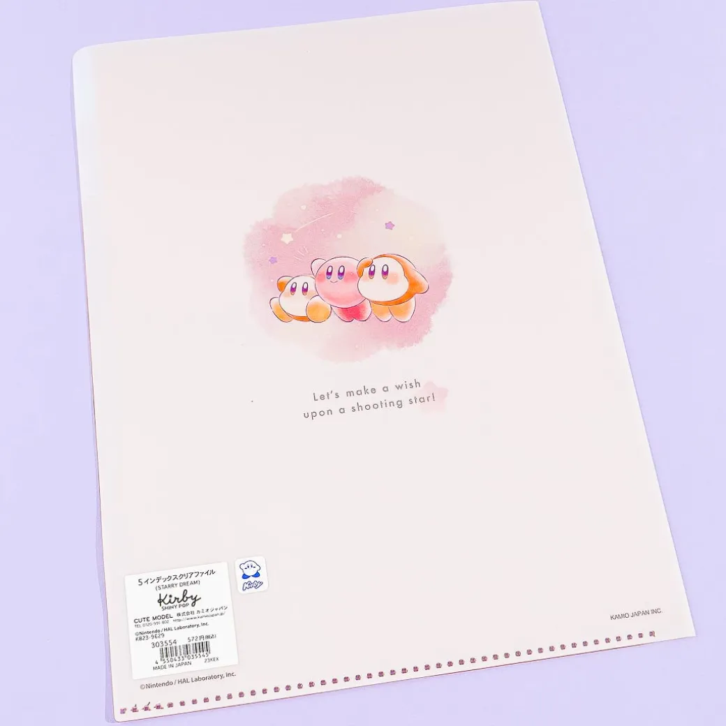 Kirby & Waddle Dee Starry Dream Multi-Slot A4 File Folder