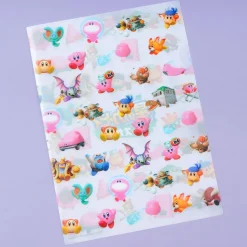 Kirby and the Forgotten Land Character Overload A4 Folder