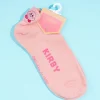 Kirby Back Embroidery Socks