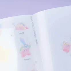 Kirby Costume Party Die-Cut Clear Index Folder