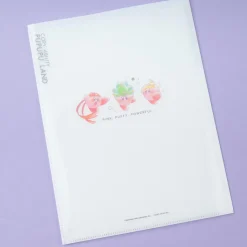 Kirby Costume Party Die-Cut Clear Index Folder