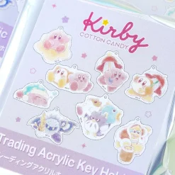 Kirby Cotton Candy Acrylic Charm